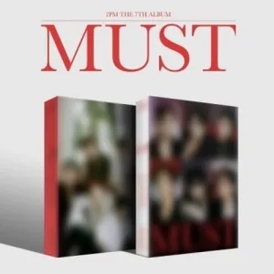 2PM: Must (incl. 88pg Photobook, 2x Photocards, Member Photocard, Unit Photocard, Unit Photocard, Double-sided Mini Poster, TMI Paper   Challenge Card)