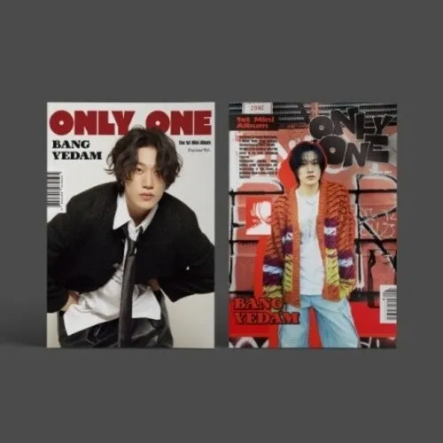 Bang Yedam: Only One - incl. 88pg Photobook, Photocard, Film Photo, Sticker, Postcard   Poster