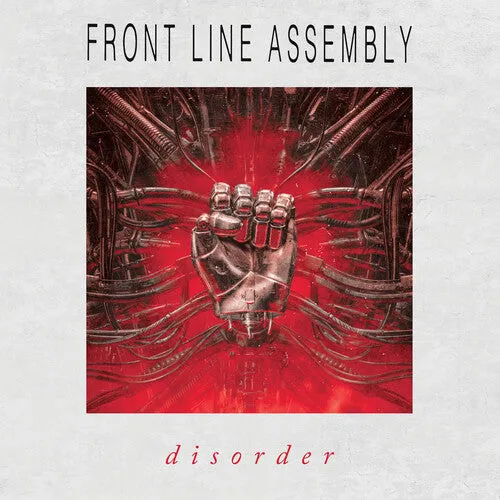 Front Line Assembly: Disorder (red & Black Splatter)