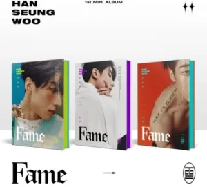 Han Seung Woo: Fame (Random Cover) (60pg Photobook, Bookmark, 2pc Postcard  Photocard)