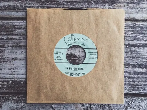Harlem Gospel Travelers: He's On Time / Wash Me, Lord