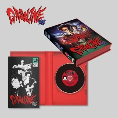 Key: Gasoline - VHS Version - incl. 96pg Booklet, 4 Postcards, Poster, Collector Card Set   Photo Card