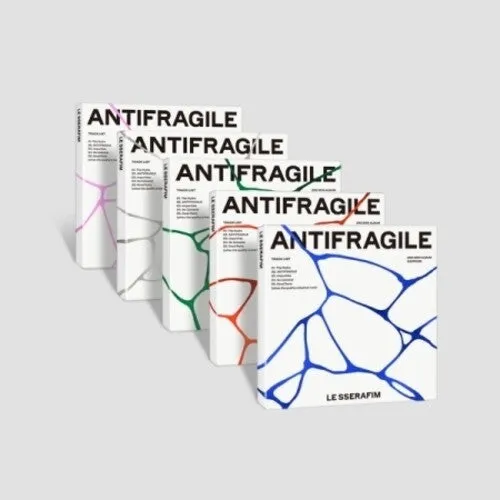 Le Sserafim: Antifragile - Random Cover - Compact Version - incl. 16pg Booklet, Unit Photo Card, Individual Photo Card   Postcard