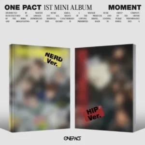One Pact: Moment - Random Cover - Postcard, Photocard A   B, Polaroid   Sticker