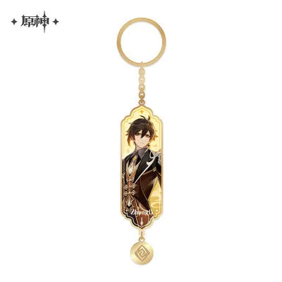[PREORDER] Genshin Impact Metal Pendant Keychain