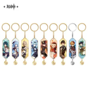 [PREORDER] Genshin Impact Metal Pendant Keychain