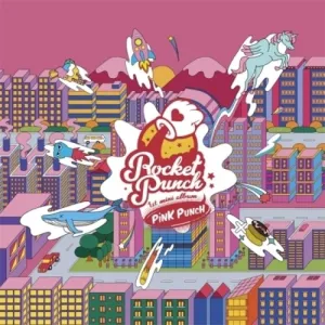 Rocket Punch: Pink Punch (Incl 80pg, Photocard, Pop-Up Card   Sticker)