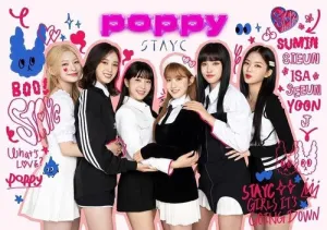 Stayc: Poppy - Limited Edition - incl. DVD   Trading Card
