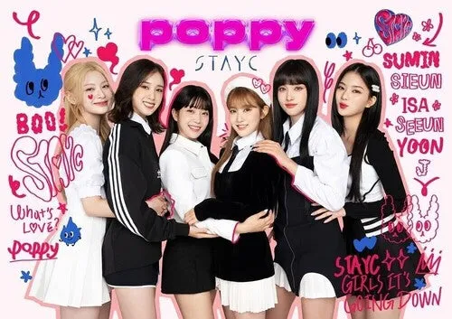 Stayc: Poppy - Limited Edition - incl. DVD   Trading Card