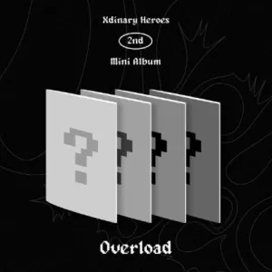 Xdinary Heroes: Overload - Random Cover - incl. 80pg Photobook, 12pg Message Lyric Book, 2 Photo Cards, 2 Polaroid Photocards   6pc Sticker Pack